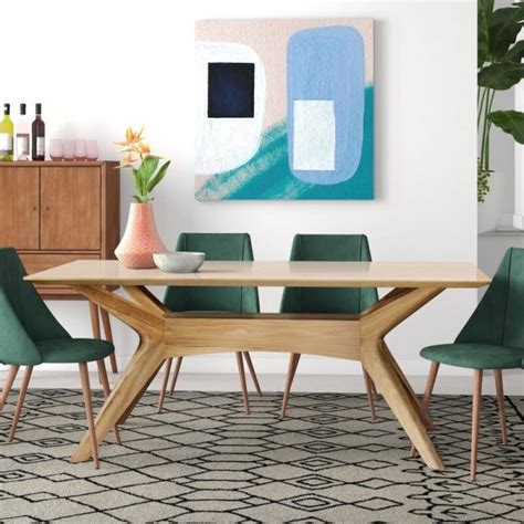 Mid Century Modern Dining Room Table And Chairs