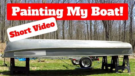 How To Paint An Aluminum Boat Short Video Artofit