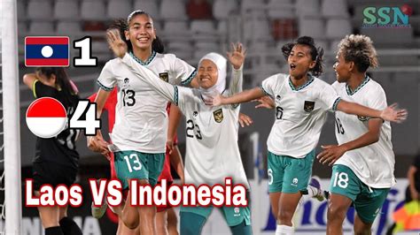 Cuplikan Gol Timnas Wanita Indonesia U Laos Vs Indonesia