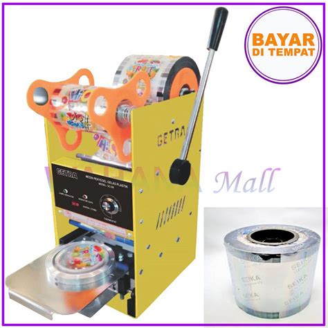 Getra Sc D Original Cup Sealing Machine Cup Sealer Press Plastik Mesin