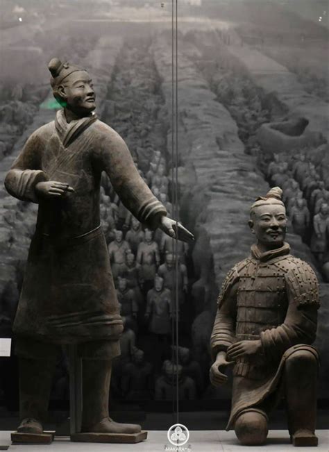 Qin dynasty．terracotta warriors．figure．hanfu．Ancient Chinese Art ...