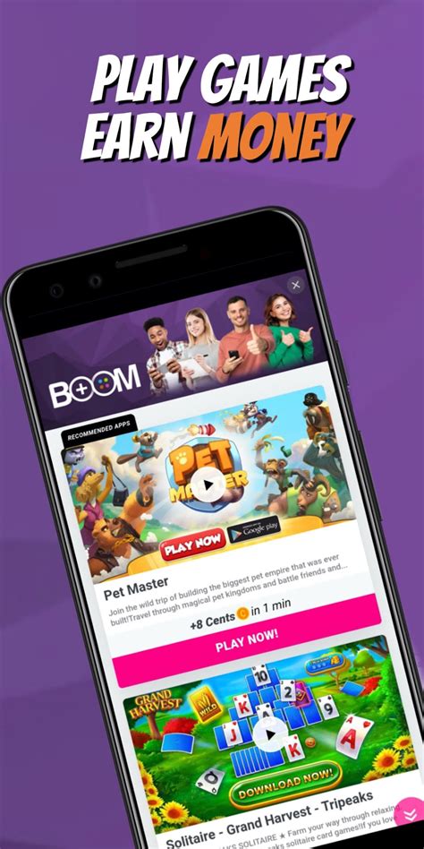 Boom Earn Money Play Games For Android Download