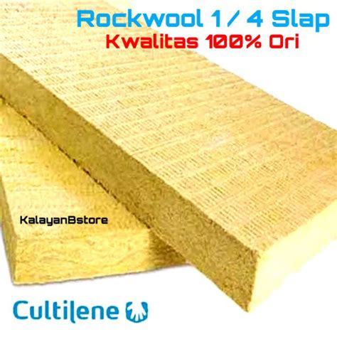 Jual Rockwool Cultilene Panjang Cm Slap Media Tanam Hidroponik