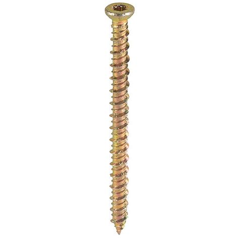 Multi Fix Countersunk Masonry Screws 75 X 200mm 100 Box Ray