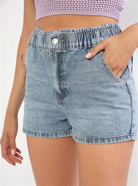 Ripley Short Denim Elasticado Index Para Mujer Bera