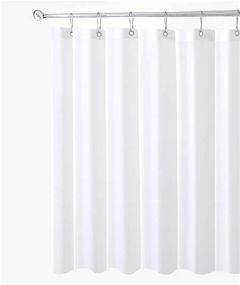 Biscaynebay Fabric Extra Long Shower Curtain Liners Review Hello Bathrooms