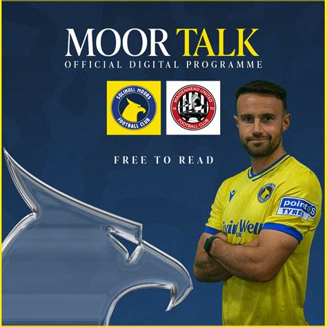 Moor Talk Digital Programme Solihull Moors Vs Maidenhead United