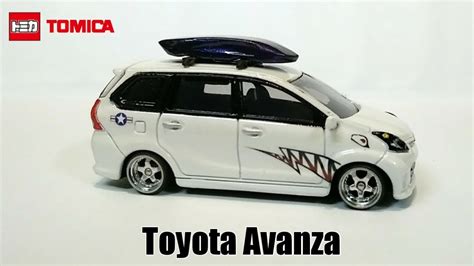 Tomica Toyota Avanza Simple Custom Roof Box Youtube