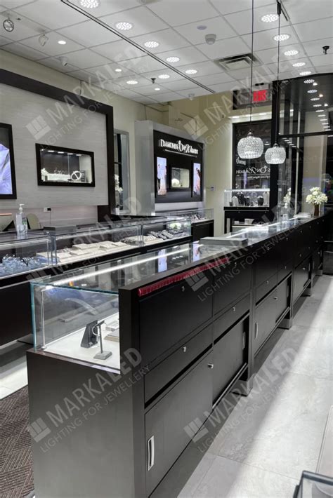 Jewelry Store Lighting Project Chicago – USA – MarkaLED Lighting