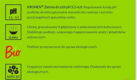 Kronen Ziemia Bio Do Zi I Warzyw L Ph Erli Pl