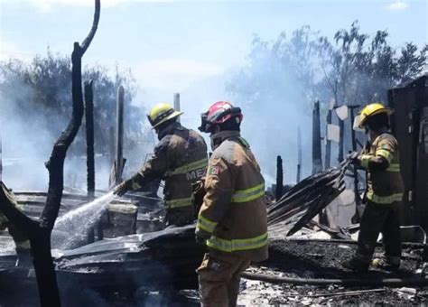 Se Incendian Tejabanes En La Zona Norte De Mty