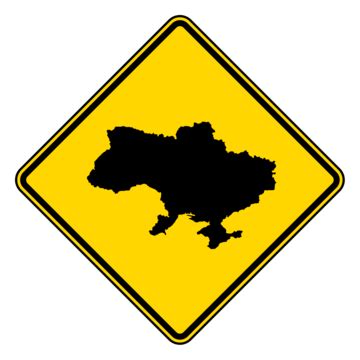 Ukraine Road Sign Illustrated Symbol Notice Map Png Transparent