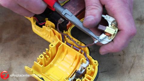 How To Replace The Brushes In A Dewalt Dcd Series Cordless Drill A