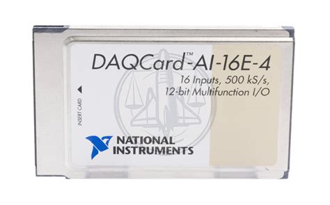 Daqcard Ai 16e 4 By National Instruments Buy Online Available Now