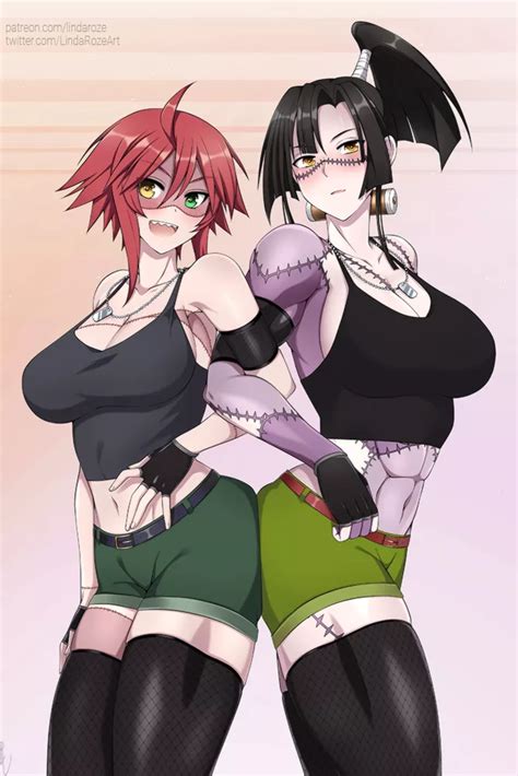 Zombina X Kunai Zenow Monster Musume Monster Girl Doctor Lindaroze