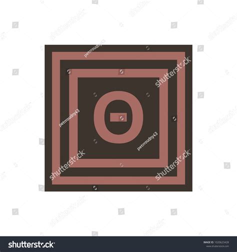 Vector Symbol Letter Theta Greek Alphabet Stock Vector (Royalty Free ...