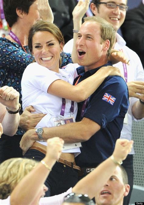 Duchess Of Cambridge Kate And Prince William Watch Chris Hoy Cycling At The Olympics Pictures