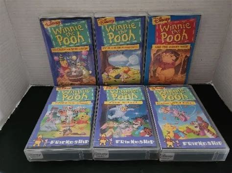 Disneys Winnie The Pooh Friendship Learning Playtime Storybook Vhs