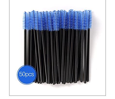 Atoz Prime 50Pcs Pack Disposable Eyelash Brushes Cosmetic Mascara Wands