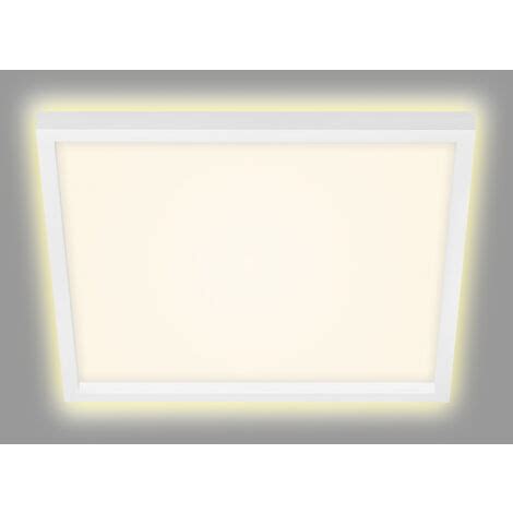 Plafonnier LED BRILONER LEUCHTEN CADRE 22 W 3000 Lm IP20 Blanc