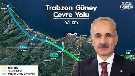 Trabzonlu Bakan Uraloğlu dan Güney Çevre Yolu ve Havalimanı Açıklaması