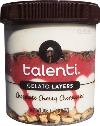 On Second Scoop Ice Cream Reviews Talenti Chocolate Cherry Cheesecake