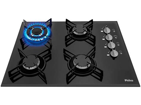 Cooktop Bocas Philco Cook Chef Tc G S Glp Tripla Chama