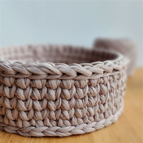 Crochet Patterns Galore Wooden Base Basket Min Project