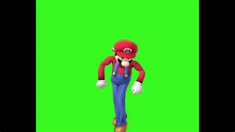 Mario Default Dance Green Screen Youtube