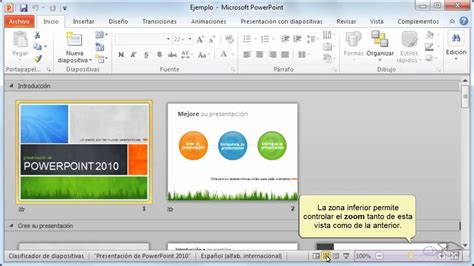 Curso De Powerpoint 2010 2 Las Diferentes Vistas De Diapositiva