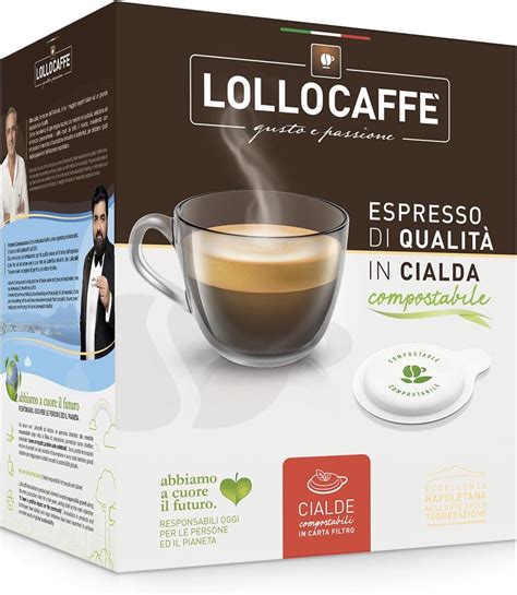 Lollo Caff Miscela Oro Box Cialde Ese Da G Amazon It