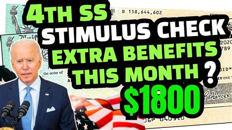 Tomorrow S Deposits Confirmed 1800 4th Stimulus Checks Approved For