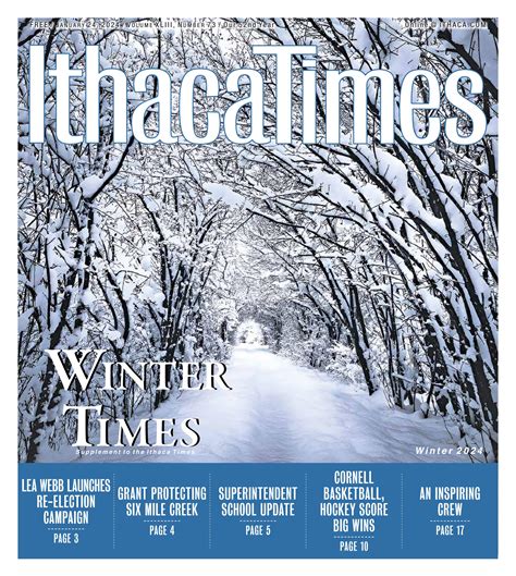 January 24, 2024 by Ithaca Times - Issuu