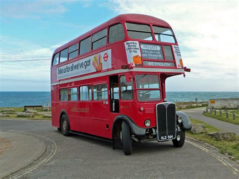 OLD 564 Preserved AEC Regent RT4777 Seen At Portland Bill Flickr