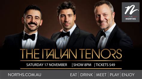 The Italian Tenors 17 Nov18 Wmv Youtube