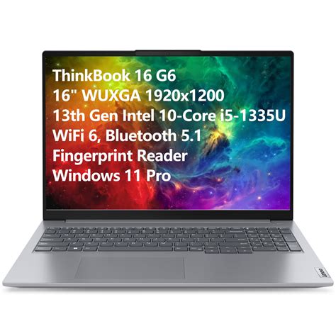 Buy Lenovo ThinkBook 16 G6 16 FHD Laptop Computer 13th Gen Intel 10