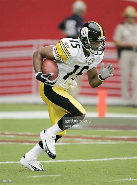 Steelers Wide Receiver Willie Reid Ruturns A Kick Off During The