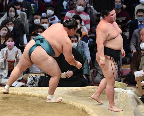 高安2敗守り単独トップ 正代負け越しで大関陥落／九州場所13日目写真特集 大相撲ライブ速報 日刊スポーツ