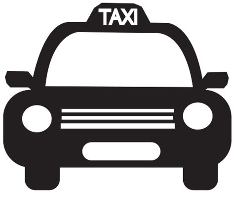 Taxi Clipart Black And White | Free download on ClipArtMag