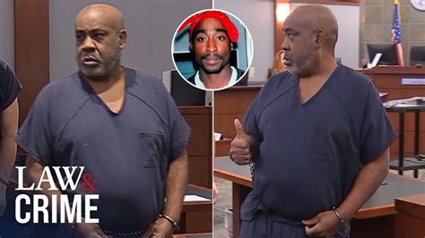 Tupac Shakur Murder Suspect Gives Thumbs Up Before Judge Sets Bail Grants House Arrest Youtube