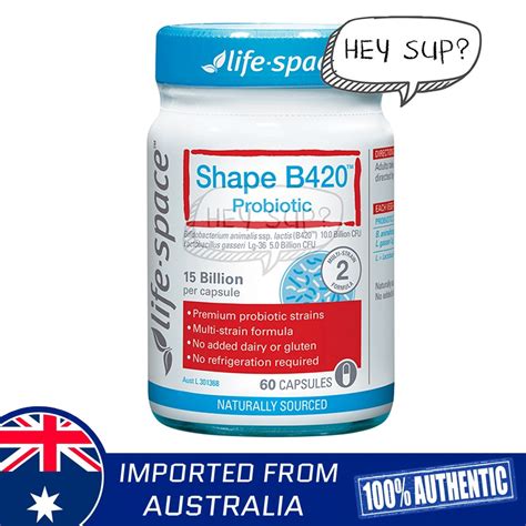 Life Space Shape B420 Probiotic 60 Capsules Shopee Thailand