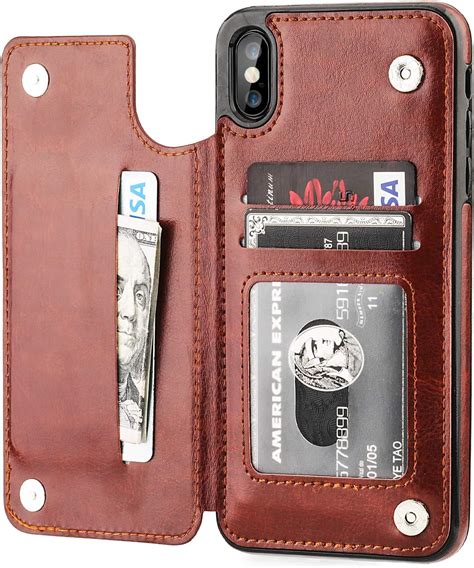 Amazon Ot Onetop Iphone Xs Max Wallet Case With Card Holder