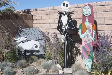 Nightmare Before Christmas Yard Decor by B. Albrecht