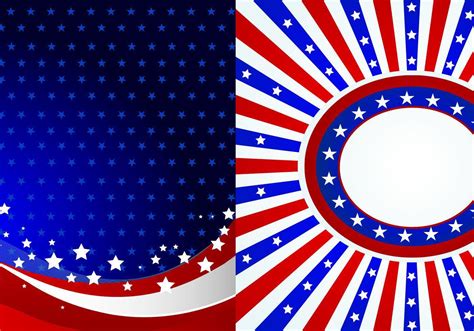 4th Of July Wallpaper Vector Pack 31382 Vector Art At Vecteezy