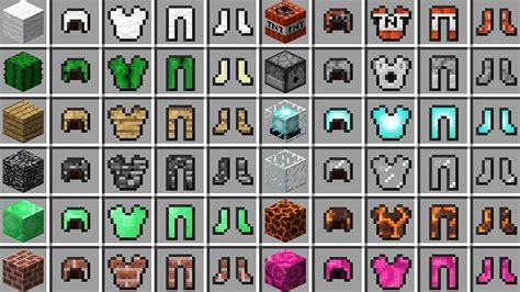 Craftea Armaduras Y Armas De Bedrock Mods De Minecraft