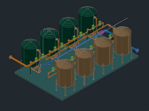 Water Filtration System In Autocad Cad Download 149 Mb Bibliocad