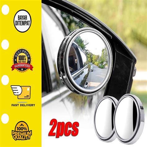 Jual Buah Kaca Spion Mobil Bulat Cembung Cermin Titik Buta Sudut