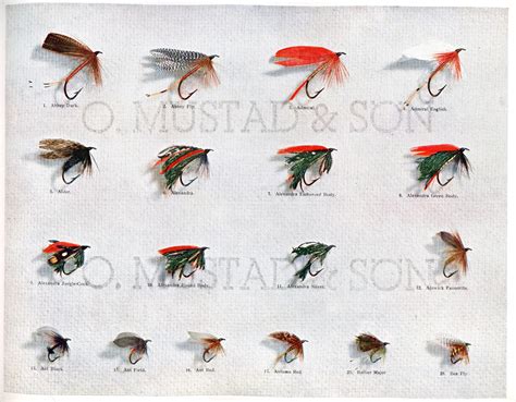 Mustad Trout Salmon And Lit Fly Catalogue