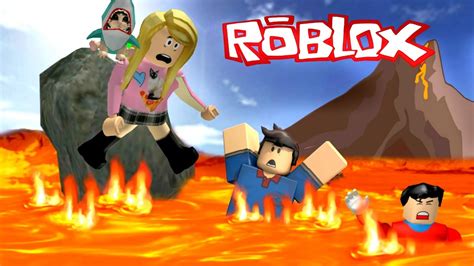 This Village Lives Under A Volcano Roblox Roleplay Pokemon Brick Bronze 3 Youtube