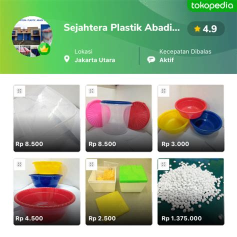 Toko Sejahtera Plastik Abadi Sentosa Online Produk Lengkap Harga